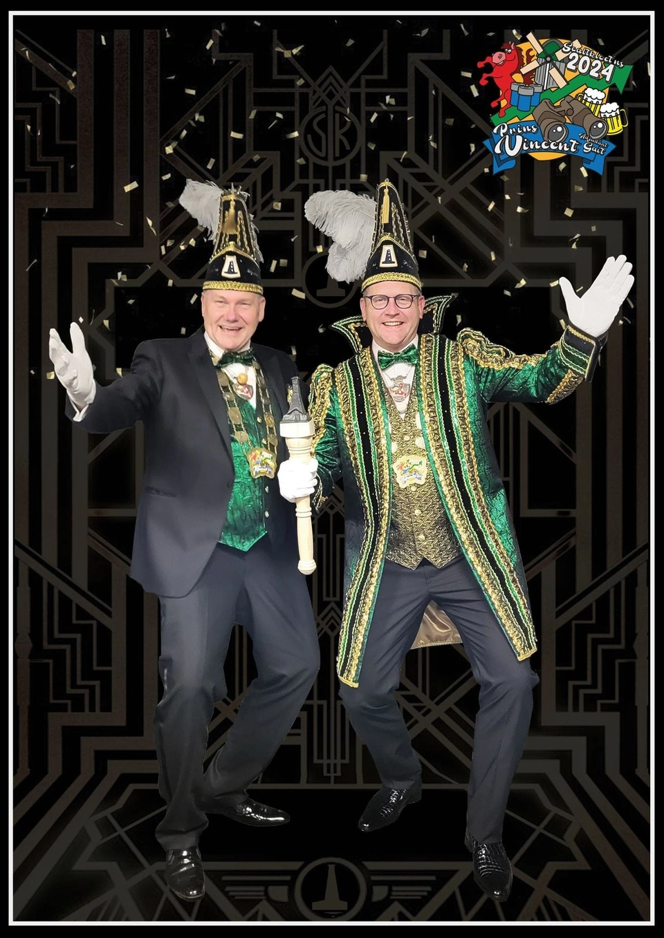 Prins Vincent & Adjudant Gait